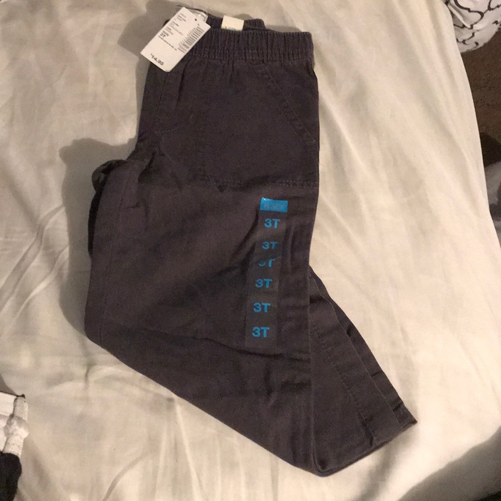 3T Charcoal Grey cargo pants